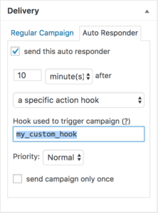 Working with action hook auto responders – Mailster Knowledge Base