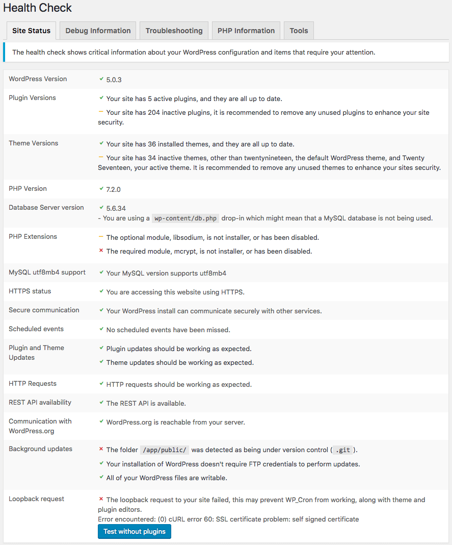 Troubleshooting WordPress in 60 Seconds – Mailster Knowledge Base