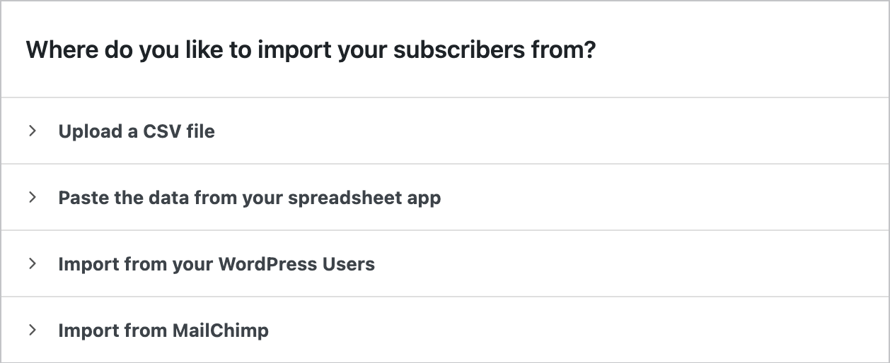 How do I import my subscribers? – Mailster Knowledge Base