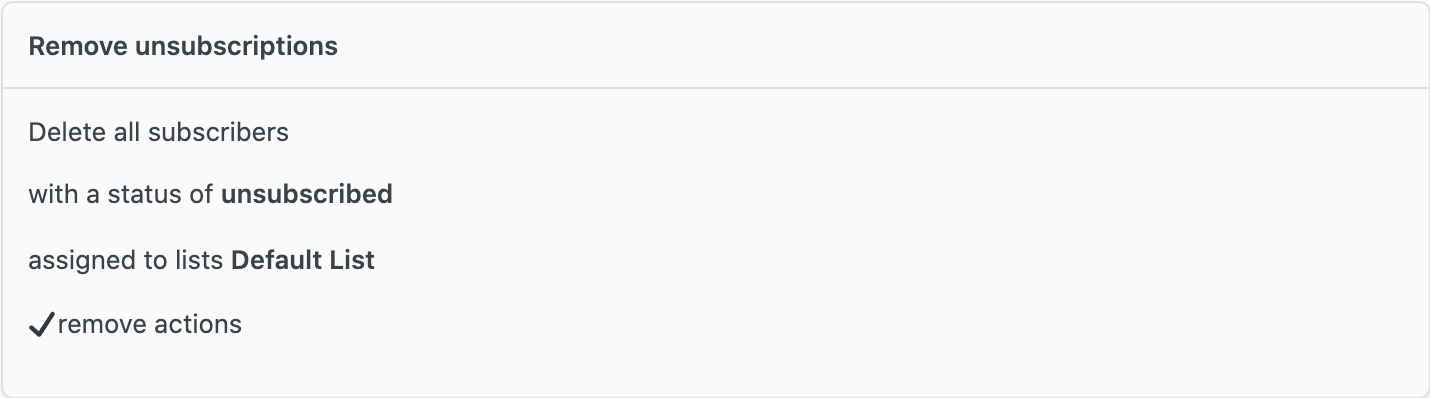 Delete Subscribers – Mailster Knowledge Base