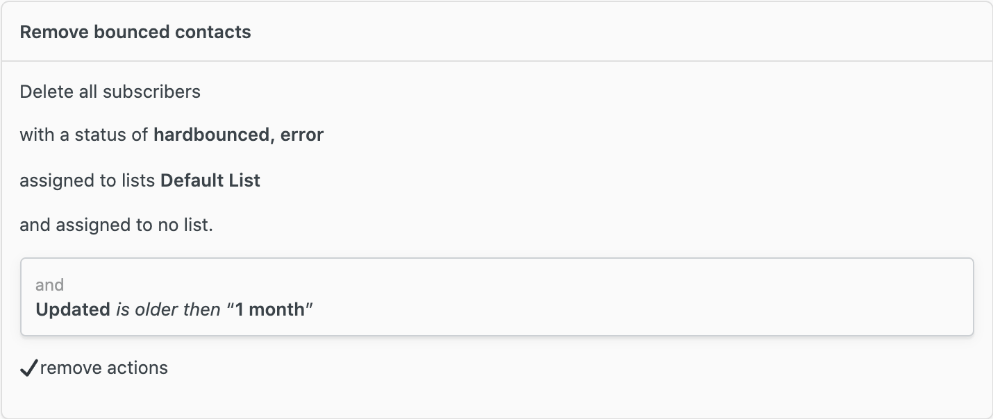 Delete Subscribers – Mailster Knowledge Base