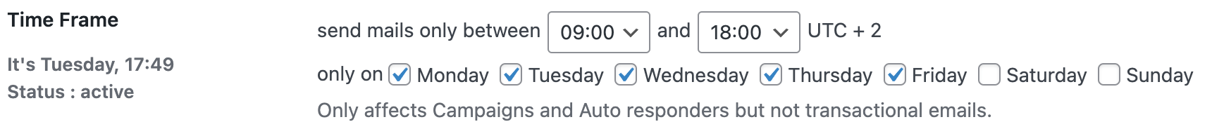 Time-Based Sending – Mailster Knowledge Base
